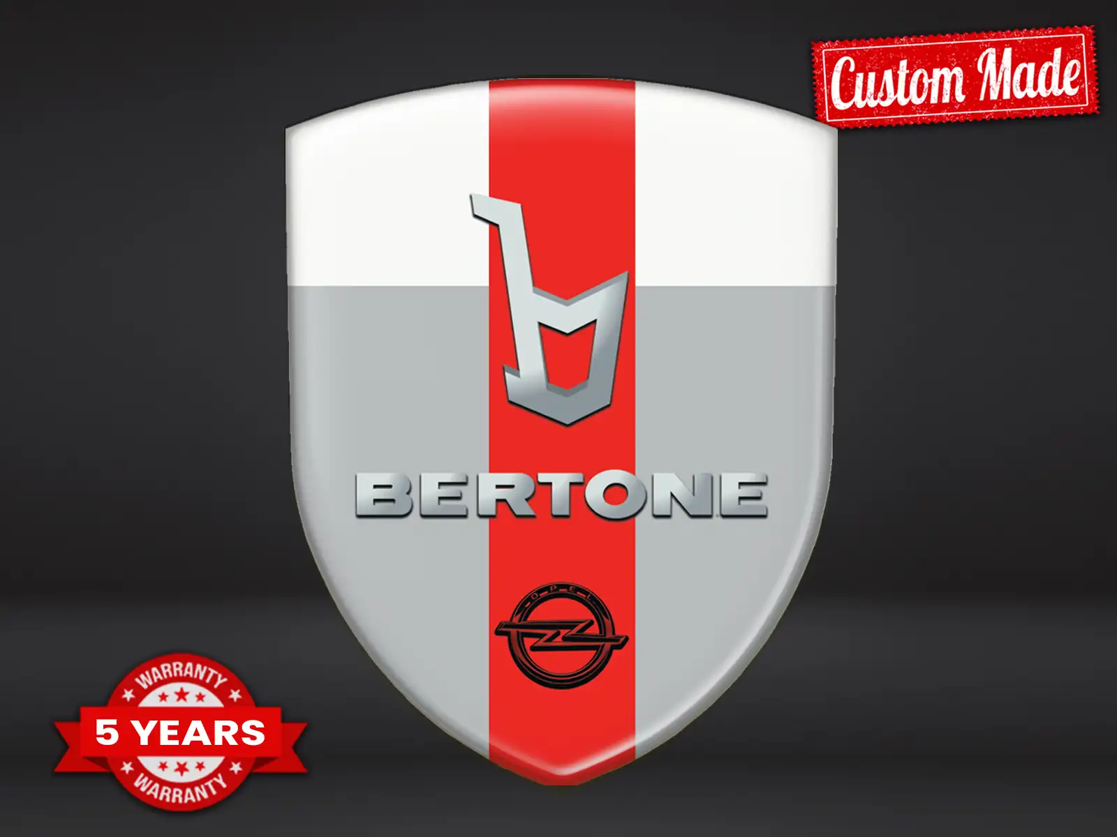 Bertone Pegatinas Negocio Personalizadas Limitadas Con Estilo